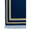 Коврик для намаза Golden Mihrab Sajda 110 × 70 см Синий бархат Коврик для намаза Golden Mihrab Sajda 110 × 70 см Синий бархат
