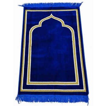 Килимок для намазу Golden Mihrab Sajda 110 × 70 см Електрик Килимок для намазу Golden Mihrab Sajda 110 × 70 см Електрик