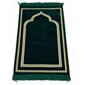 Килимок для намазу Golden Mihrab Sajda 110 × 70 см Зелений Килимок для намазу Golden Mihrab Sajda 110 × 70 см Зелений