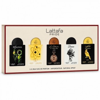 Подарунковий набір ароматів Gift Set Box 1 — 5 × 20 мл від LATTAFA Pride