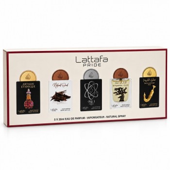 Подарунковий набір ароматів Gift Set Box 2 — 5 × 20 мл від LATTAFA Pride