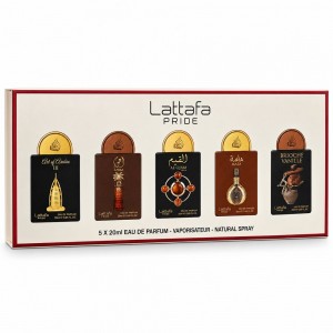 Подарунковий набір ароматів Gift Set Box 4 — 5 × 20 мл від LATTAFA Pride