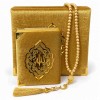 Подарочный набор с Кораном и тасбихомVelvet Gift Set Золотой Подарочный набор с Кораном и тасбихомVelvet Gift Set Золотой
