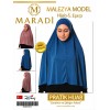 Хиджаб удлинённый цельный Malezya Model Maradi чёрный Хиджаб удлинённый цельный Malezya Model Maradi чёрный