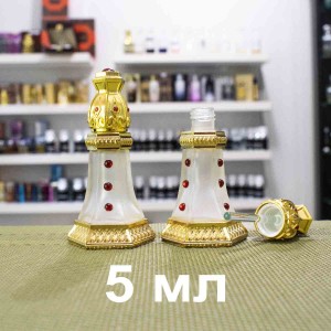Флакон для масляних духів Скло та метал 5 мл