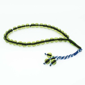 Чотки Tasbih Класичні (чорно-салатові)