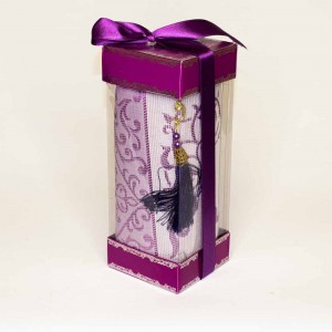 Килимок для молитви подарунковий набір Sajda 70 х 120 см Фіолетовий 0510208