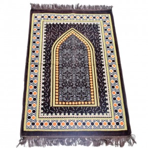 Килимок для намазу Міхраб Sajda 69x116 Коричневий