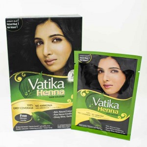 VATIKA Хна Natural Black Фарба натуральна Чорна 1