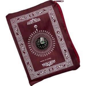 Килимок для намазу Компас Sajda 60x100 Бордовий