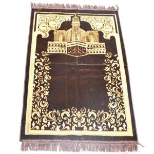 Килимок для намазу Мекка Sajda Коричневий Килимок для намазу Мекка Sajda Коричневий