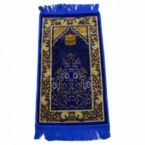 Килимок для намазу дитячий Кааба Child Sajda 33x60 Синій