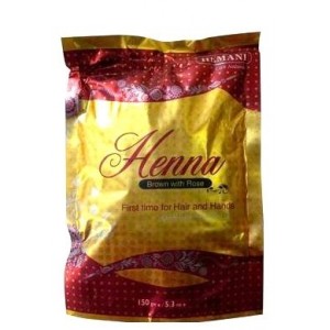 Хна коричневая с розой Brown "Hemani" 150 гр Хна коричневая с розой Brown "Hemani" 150 гр