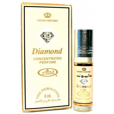 Арабские масляные духи Al-Rehab Diamond 6 мл 101193