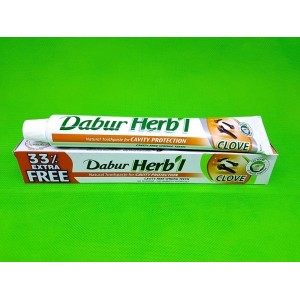 Зубная паста c гвоздикой Dabur Herb’l Clove 100 г Зубная паста c гвоздикой Dabur Herb’l Clove 100 г