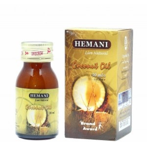 Кокосова олія Hemani 30 ml у скло.