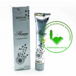 Хна мехенди для рук Hemani Черная